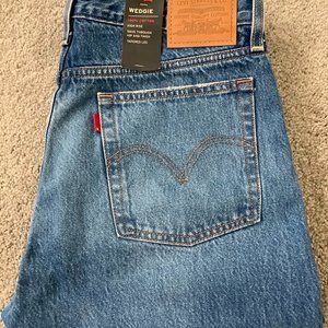 Levi's Women's Wedgie Fit High Rise Ankle Jeans 29W NWT